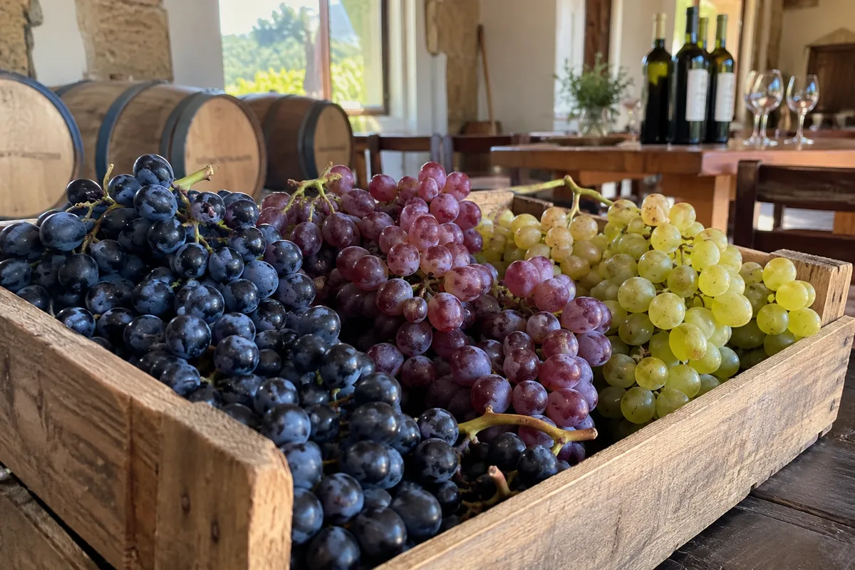 uvas varietais